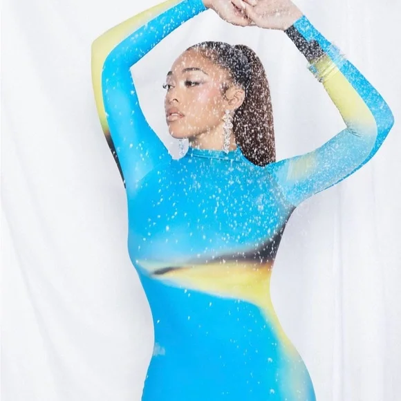 jordyn woods blue dress Eclipse Dress XL main image 0